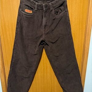Empyre Men's Brown Corduroy Pants